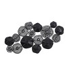 Metal Plate 3D Overlapping Discs Wall Decor Multi Colored - Olivia & May - 3 of 4