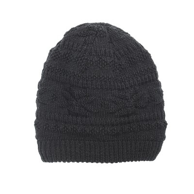MUK LUKS Men's Textured Beanie