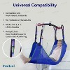 ProHeal Universal-Compatibility Full-Body Mesh Lift Sling with Commode Opening, Comfortable & Secure - 55"L x 42", 600lb. Capacity - 4 of 4