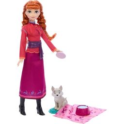 Disney Frozen Anna doll + wolf cub featured offer at Target Clearance