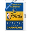Trends International NBA Golden State Warriors - 2022 Finals Logo Framed Wall Poster Prints - 3 of 4