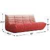 SYFERLORY Armless 3-Seat Togo THREE Seater Large Bean Bag Sofa - 2 of 4