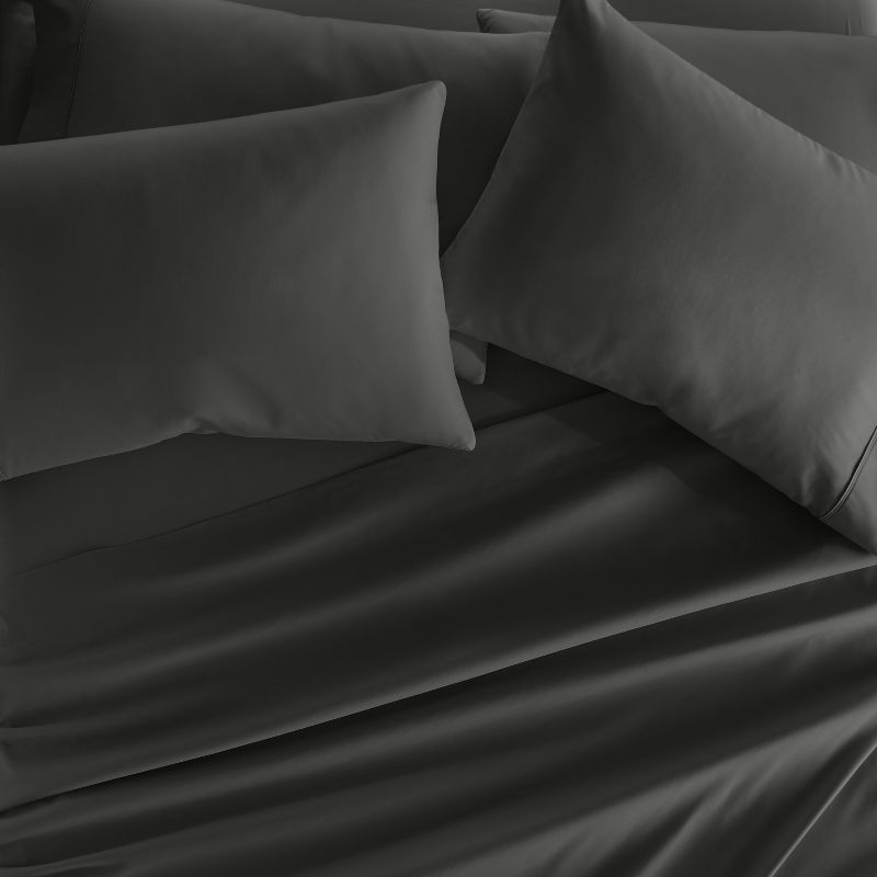 Solid 6 Piece Sheet Set - Ultra Soft, Easy Care - Becky Cameron (Extra Pillow Cases!), 5 of 14