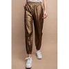 Women's Metallic Utility Cargo Pant - GiGiO - 4 of 4