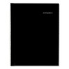 DayMinder Hardcover Weekly Vertical-Column Format Appointment Book, 11 x 8, Black Cover, 12-Month (Jan to Dec): 2025 - 2 of 4
