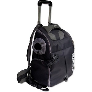 Touchdog Wuffle Duffle Wheeled Backpack Pet Carrier - 1 of 4
