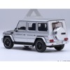 2017 Mercedes-Benz AMG G 63 Silver Metallic 1/64 Diecast Model Car by Autoart - 3 of 4