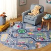 Tacoma Kids TCK170 Power Loomed Stain Resistant Non-Shedding Machine Washable Skid-Resistant Indoor Rugs - Safavieh Kids - 2 of 3