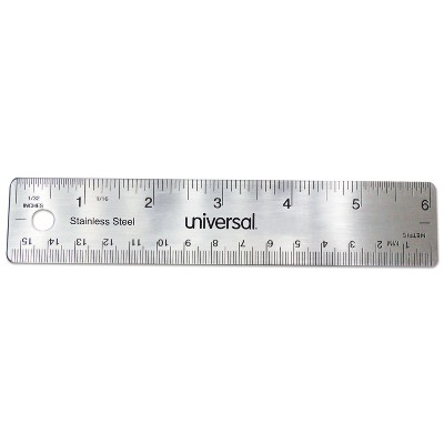 Expo Tools Stainless Steel Engraved Ruler (6 inch)