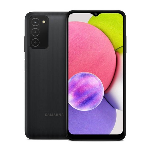 Boost Mobile Prepaid Samsung Galaxy A03s (32gb) Smartphone - Black : Target