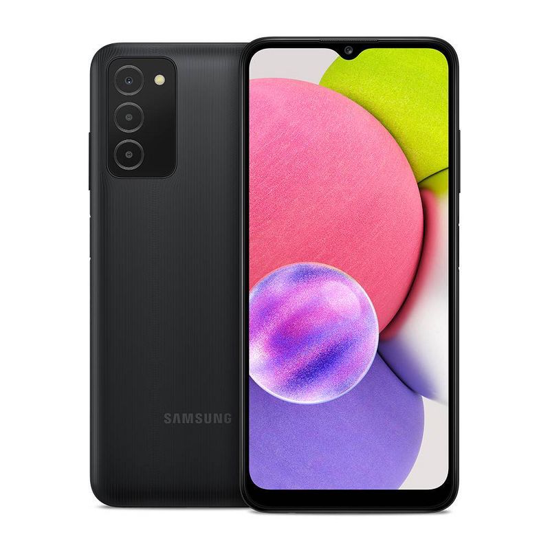 Boost Mobile Prepaid Samsung Galaxy A03s (32GB) - Black, 1 of 8