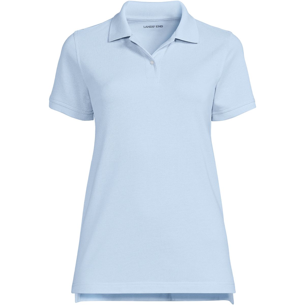 Lands' End School Uniform Young Women's Short Sleeve Mesh Polo Shirt - thumbnail 7