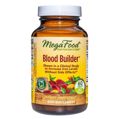 MegaFood Blood Builder Supplement - 60ct