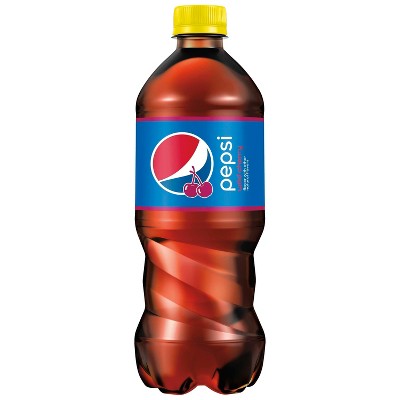 Pepsi Wild Cherry Cola Soda- 20 fl oz Bottle