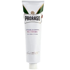 Proraso Shaving Cream Tube for Sensitive Skin (5.2 oz) with Green Tea and Oatmeal - 1 of 4