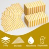 Hachikiko Yellow Gingham Napkins, Yellow and White Checkered Guest Towel Plaid Party Napkins Disposable Paper Hand Towels - 3 of 4