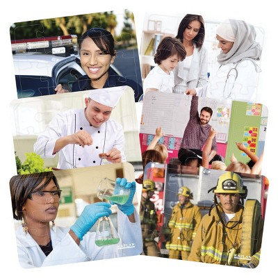 Kaplan Early Learning Career Puzzles - Set of 6