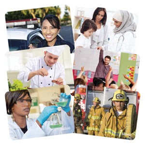 Kaplan Early Learning Career Puzzles - Set of 6 - 1 of 4