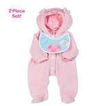 Adora Baby Doll Clothes & Accessories Adoption Fashion Pig Out Pink, Fits Most 16 inch Baby Dolls