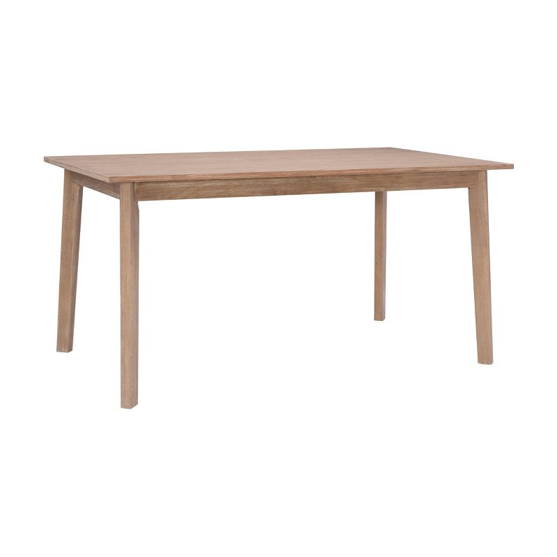60&#34; Darden Transitional Dining Table Natural - Powell, 1 of 9