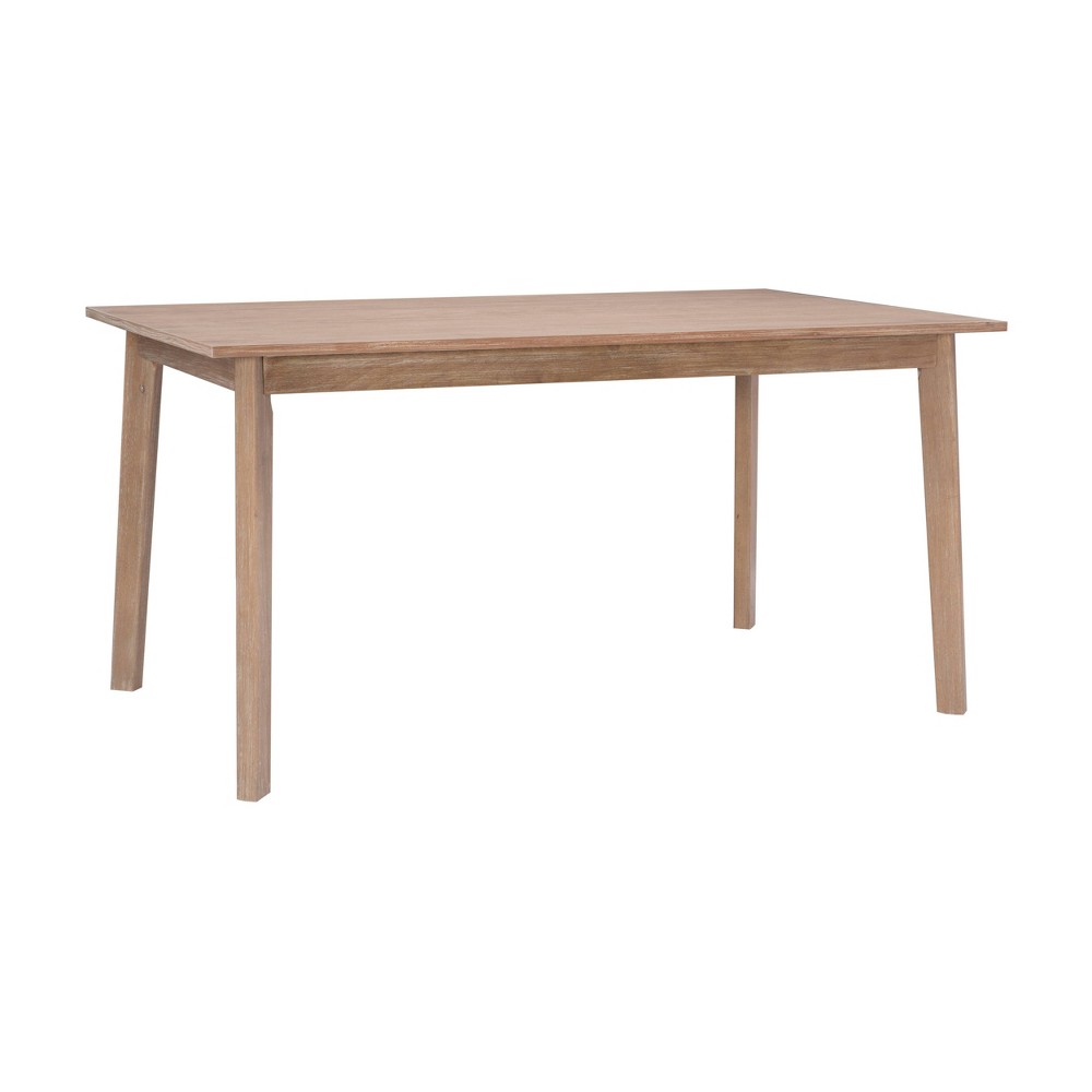 Photos - Dining Table 60" Darden Transitional  Natural - Powell