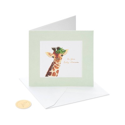 Card Baby Shower Giraffe - PAPYRUS