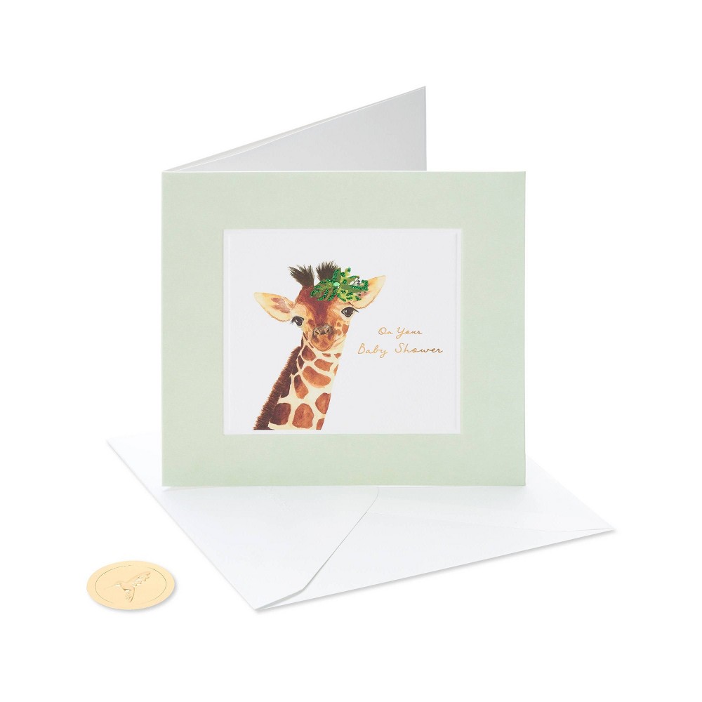 Photos - Envelope / Postcard Card Baby Shower Giraffe - PAPYRUS