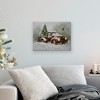 Northlight LED Lighted Fiber Optic Truck and Tree Christmas Canvas Wall Art 11.75" x 15.75" - 2 of 4