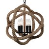 CWI Lighting Padma 4 Light Up Chandelier With Black Finish - 2 of 4