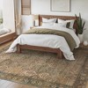 Abynow Diamond Distressed Persian Style Washable Indoor Rug - 4 of 4