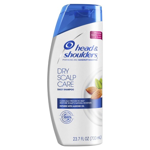 Head & Shoulders Dry Scalp Care Dandruff Shampoo with Almond Oil, Size: 23.7