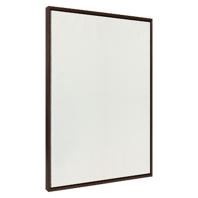 Kate and Laurel Sylvie Blank Framed Canvas 31x41