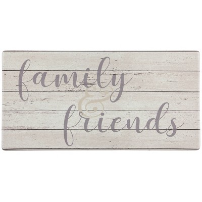 39" x 20" PVC Friends and Family Anti-Fatigue Kitchen Floor Mat - J&V Textiles