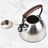 SharpChef Whistling Stovetop Tea Kettle,Food Grade Stainless Steel, Cool Touch Real Wood Handle, Fast Boil, for Gas, Electric, and Glass Ranges - 2.5L - 4 of 4