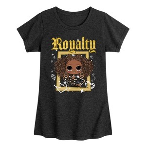 Girls' - LOL Surprise! - Royal Bee Fitted Short Sleeve Graphic T-Shirt - 1 of 4