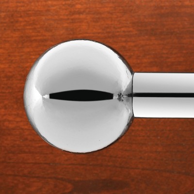 Chrome Adjustable Metal Closet Valet Rod Set of 2