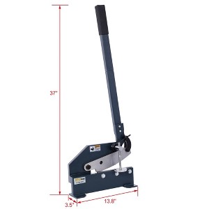 Sheet Metal Plate Shear, Solid Construction Mounting Type Metal Shear, High Precision Manual Hand Plate Shear - 1 of 4