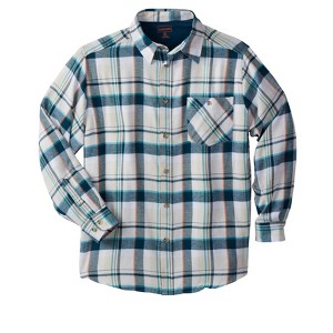 KingSize Men's Big & Tall Boulder Creek by KingSize Flannel Shirt - 1 of 4