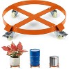 Acekool 1000LB Drum Dolly - 55 Gallon Barrel Cart w/ Brakes, 4 Swivel Casters, Industrial Caddy for Warehouse & Garage - 2 of 4