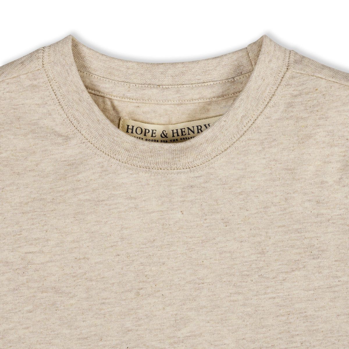 Hope & Henry Boys' Organic Short Sleeve Henley Tee, Kids - thumbnail 3