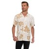 Canada Weather Gear Men’s ICE Fabric Camp Collar Shirt – Super Stretch 4-Way Stretch Button-Up Short Sleeve Shirt for Men - 3 of 4