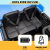 24V 2-Seater Ride-On Dump Truck for Kids, Remote Control Construction Toy with Electric Dump Bed, Extra Shovel - 2 of 4