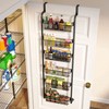 LunaLulinlk 6-Tier Over the Door Pantry Organizer, Heavy-Duty Metal with 6 Baskets, Hanging Storage and Organization for Kitchen, Spice Rack - 3 of 4