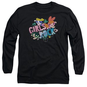Men’s Powerpuff Girls Girls Rock Long Sleeve T-Shirt - 1 of 4