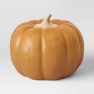 Large Ceramic Pumpkin Honey Yellow - Threshold™