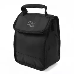 Fulton Bag Co.  Essential Hi-Top Lunch Sack - Black