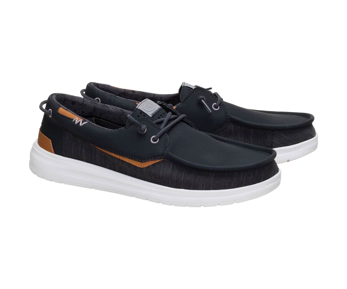 HEYDUDE Men Welsh Grip Heathered Mesh, Black/Multi, 12, цвет: Чёрный — фото 2