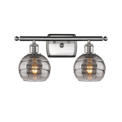 Rochester - 2 Light Bath Vanity In Industrial Style-8.88 Inches Tall and 15.88 Inches Wide