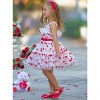 Kisses And Cuddles Fanned Tulle Dress by Mia Belle Girls - 2 of 4