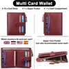FATMOON Slim Wallet for Women -  RFID Blocking Fashion Minimalist Bifold with Zipper Coin Purse | Fits Travel | Lightweight PU Leather - 4 of 4